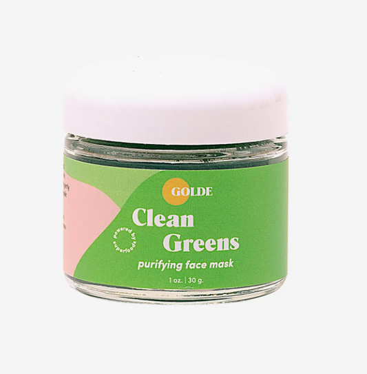 Golde Clean Greens Face Mask