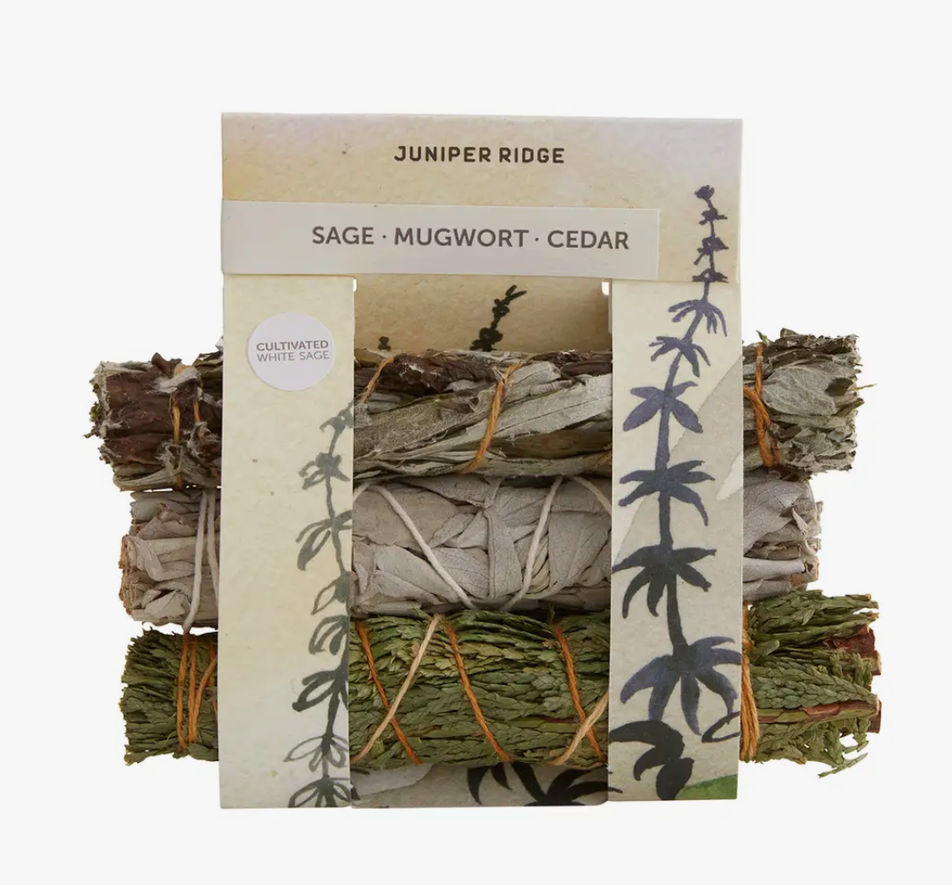 Natural Incense - Cedar | Mugwort | Sage
