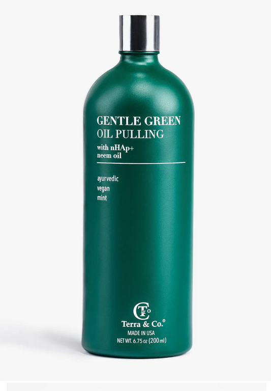 Gentle Green Oil Pulling